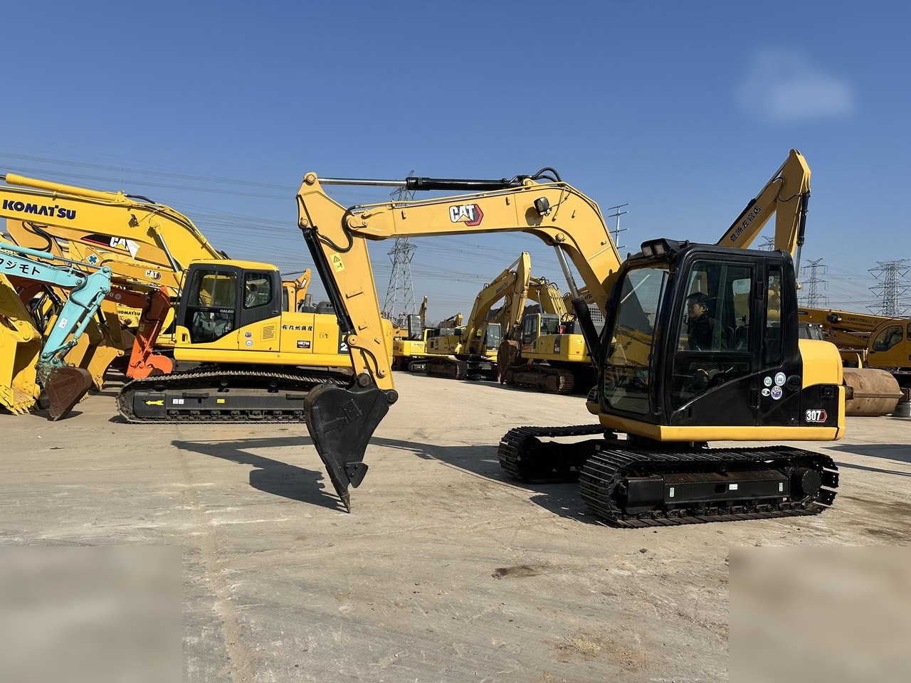CATERPILLAR 307D - Pelle sur chenille: photos 1 CATERPILLAR 307D - Pelle sur chenille: photos 1