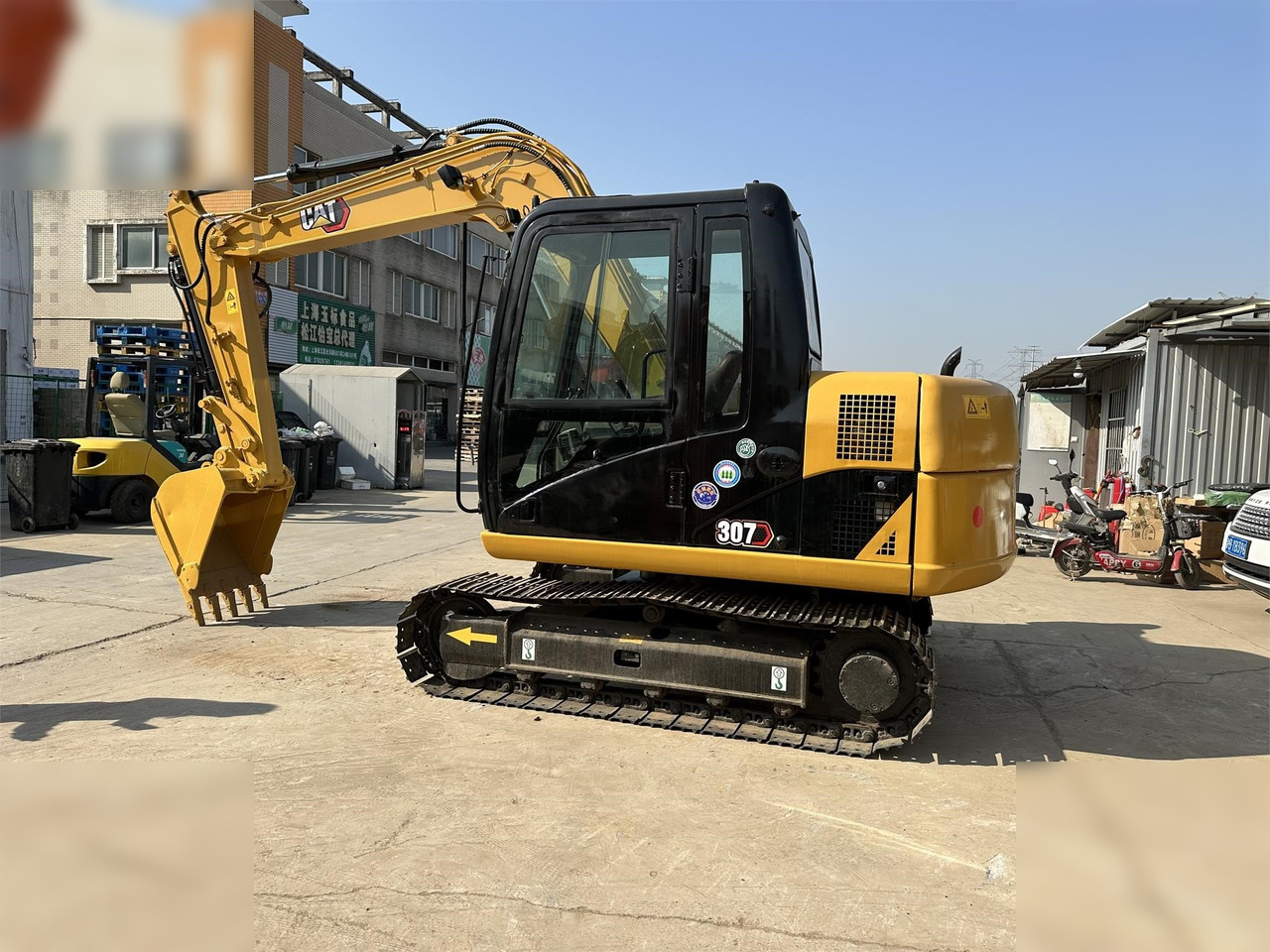 CATERPILLAR 307D - Pelle sur chenille: photos 1 CATERPILLAR 307D - Pelle sur chenille: photos 1