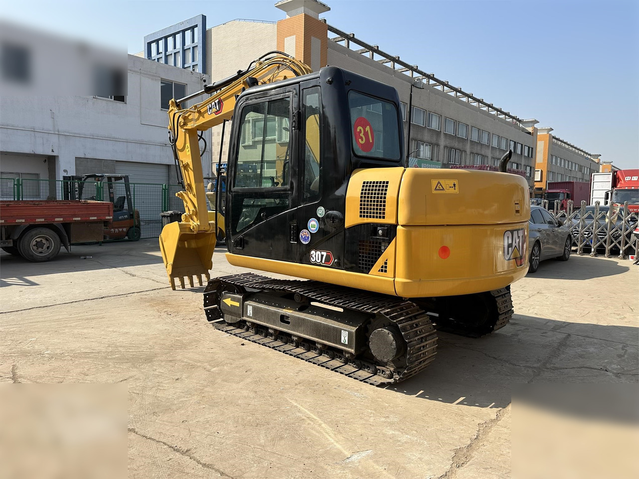 CATERPILLAR 307D - Pelle sur chenille: photos 2 CATERPILLAR 307D - Pelle sur chenille: photos 2