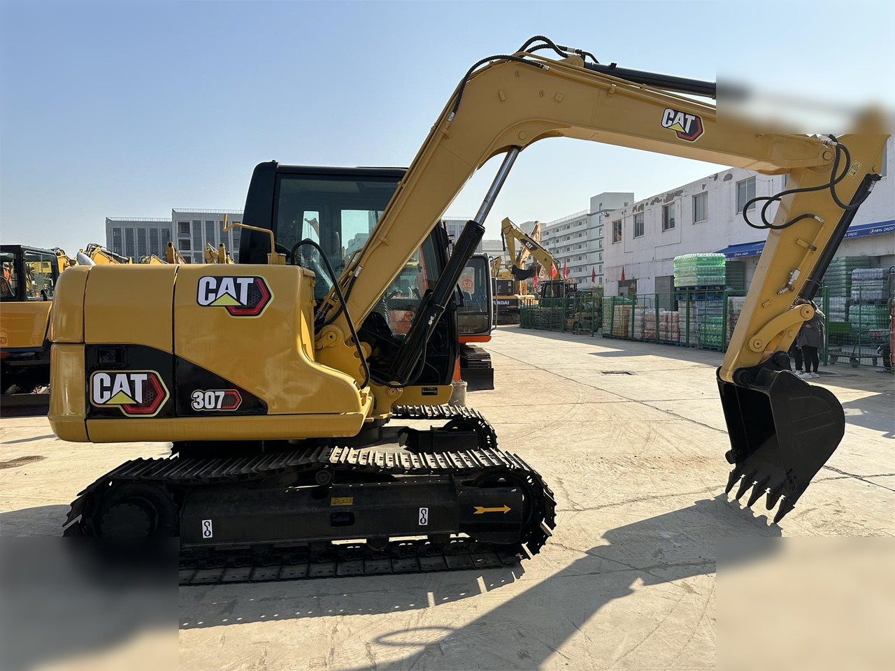 CATERPILLAR 307D - Pelle sur chenille: photos 1 CATERPILLAR 307D - Pelle sur chenille: photos 1