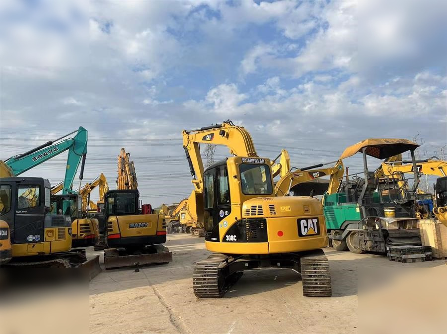 CATERPILLAR 308C - Pelle sur chenille: photos 3 CATERPILLAR 308C - Pelle sur chenille: photos 3