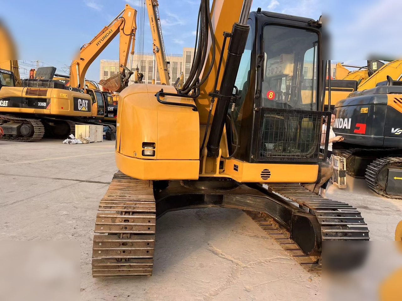 CATERPILLAR 308D - Pelle sur chenille: photos 4 CATERPILLAR 308D - Pelle sur chenille: photos 4