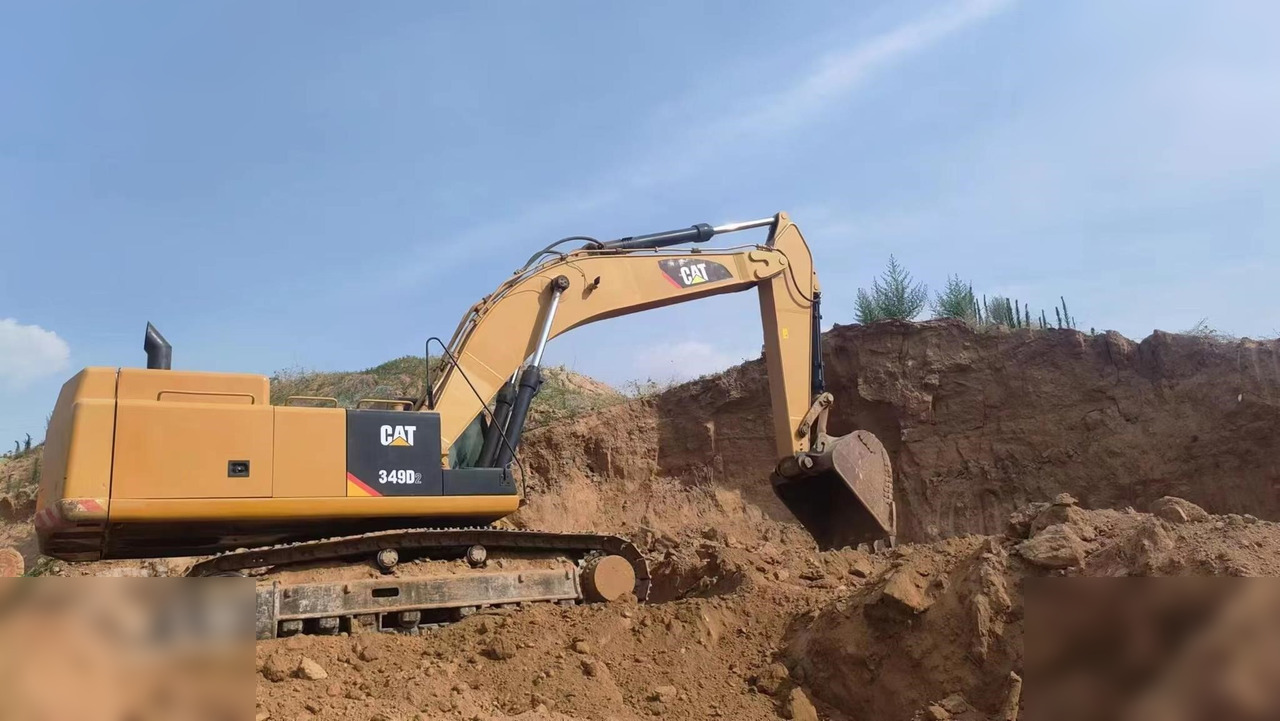 CATERPILLAR 349D2 - Pelle sur chenille: photos 1 CATERPILLAR 349D2 - Pelle sur chenille: photos 1