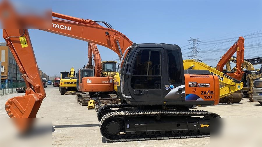 HITACHI ZX120 - Pelle sur chenille: photos 1 HITACHI ZX120 - Pelle sur chenille: photos 1