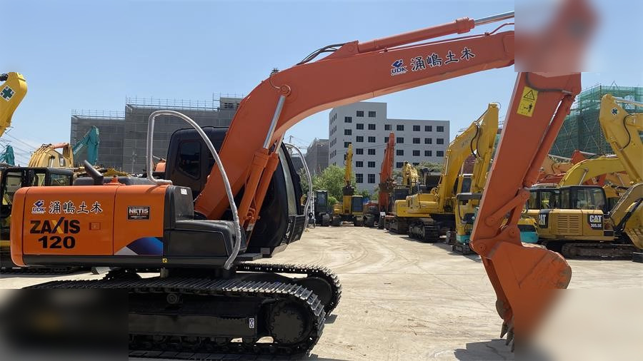 HITACHI ZX120 - Pelle sur chenille: photos 2 HITACHI ZX120 - Pelle sur chenille: photos 2