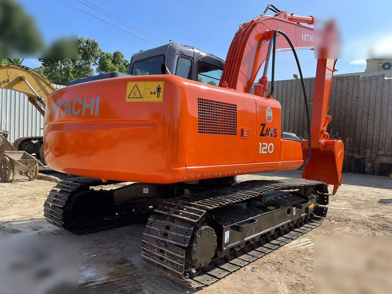 Pelle sur chenille HITACHI ZX120: photos 10