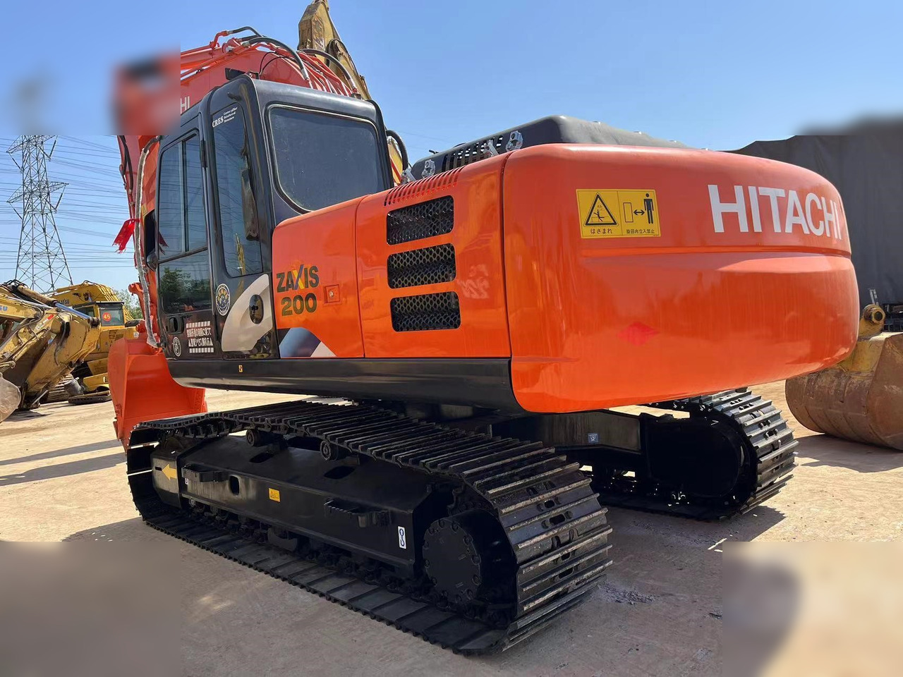 HITACHI ZX200-3G - Pelle sur chenille: photos 5 HITACHI ZX200-3G - Pelle sur chenille: photos 5