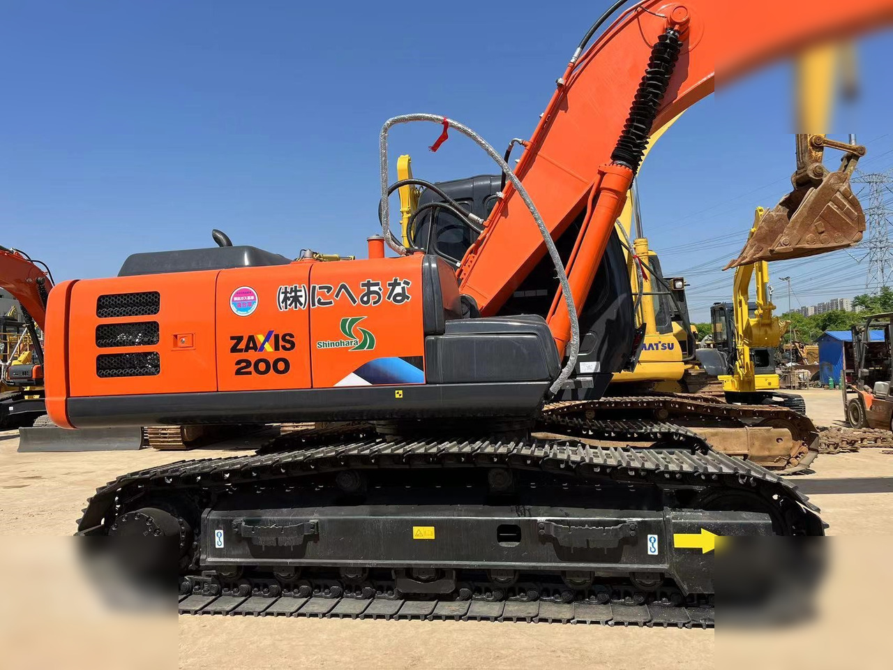 HITACHI ZX200-3G - Pelle sur chenille: photos 4 HITACHI ZX200-3G - Pelle sur chenille: photos 4
