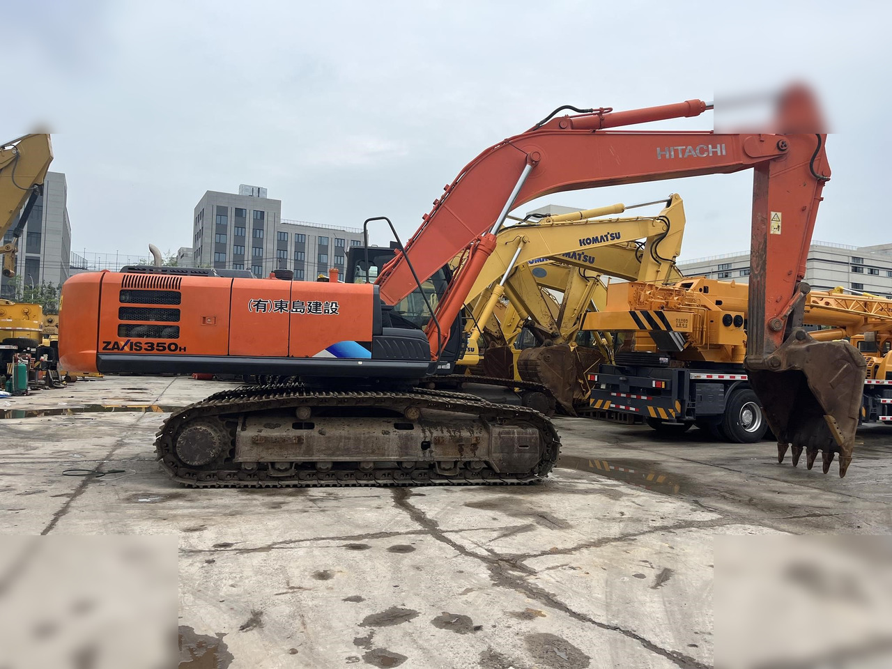 HITACHI ZX350H-5G - Pelle sur chenille: photos 2 HITACHI ZX350H-5G - Pelle sur chenille: photos 2