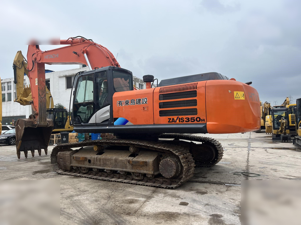 HITACHI ZX350H-5G - Pelle sur chenille: photos 3 HITACHI ZX350H-5G - Pelle sur chenille: photos 3