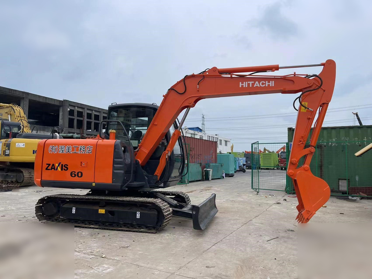 HITACHI ZX70 - Pelle sur chenille: photos 1 HITACHI ZX70 - Pelle sur chenille: photos 1