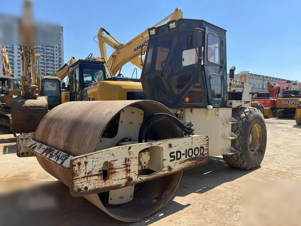 INGERSOLL-RAND SD100D - Compacteur: photos 1 INGERSOLL-RAND SD100D - Compacteur: photos 1