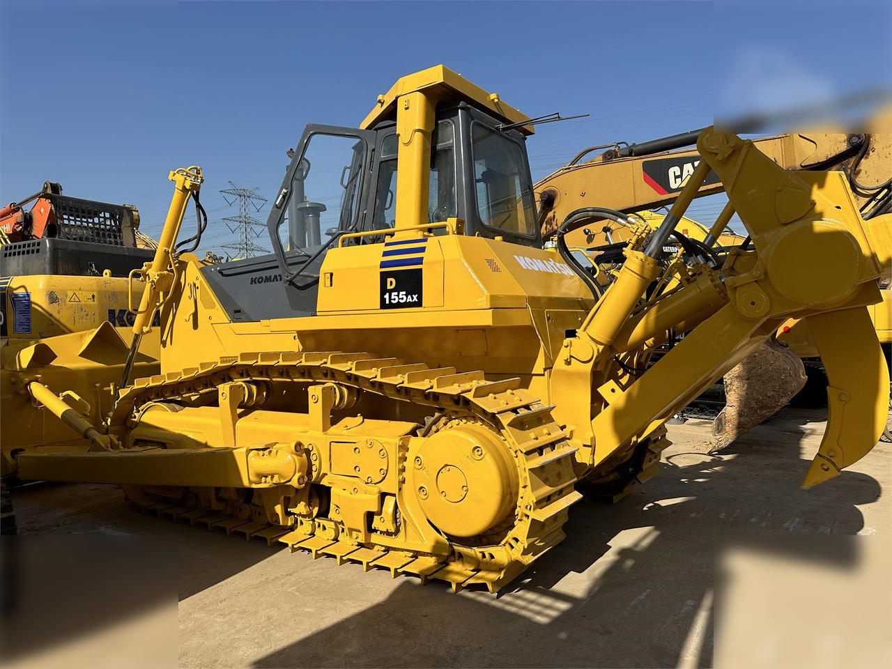 KOMATSU D155A-5 - Bulldozer: photos 5 KOMATSU D155A-5 - Bulldozer: photos 5