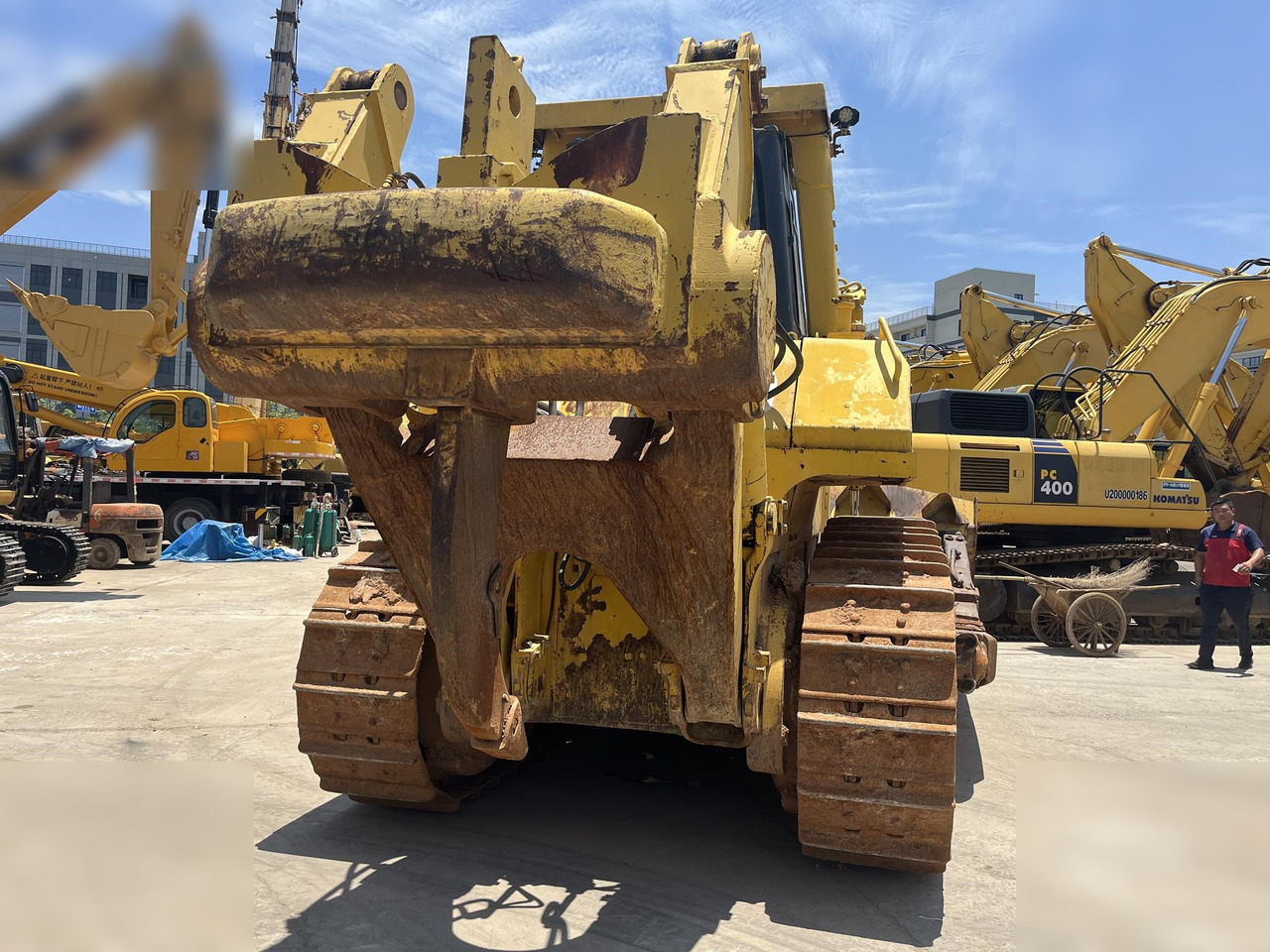 KOMATSU D155A-5 - Bulldozer: photos 3 KOMATSU D155A-5 - Bulldozer: photos 3