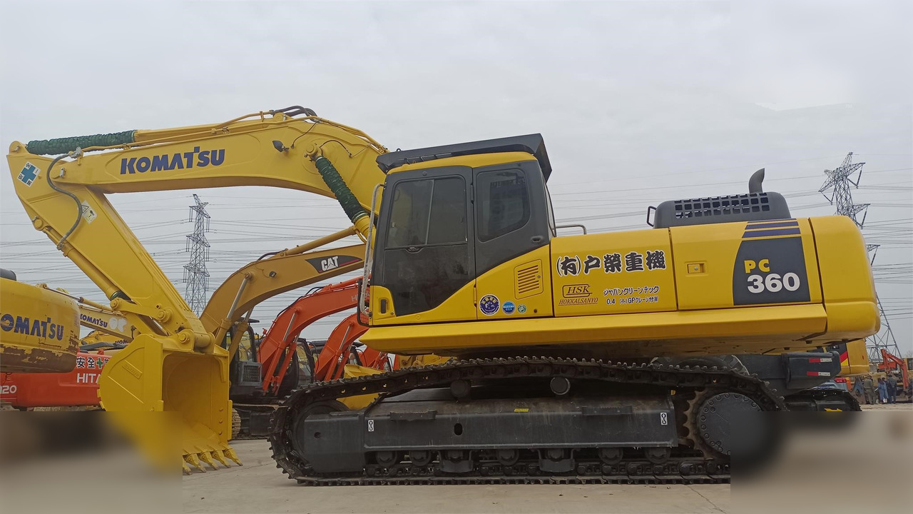 KOMATSU PC360-7 - Pelle sur chenille: photos 1 KOMATSU PC360-7 - Pelle sur chenille: photos 1