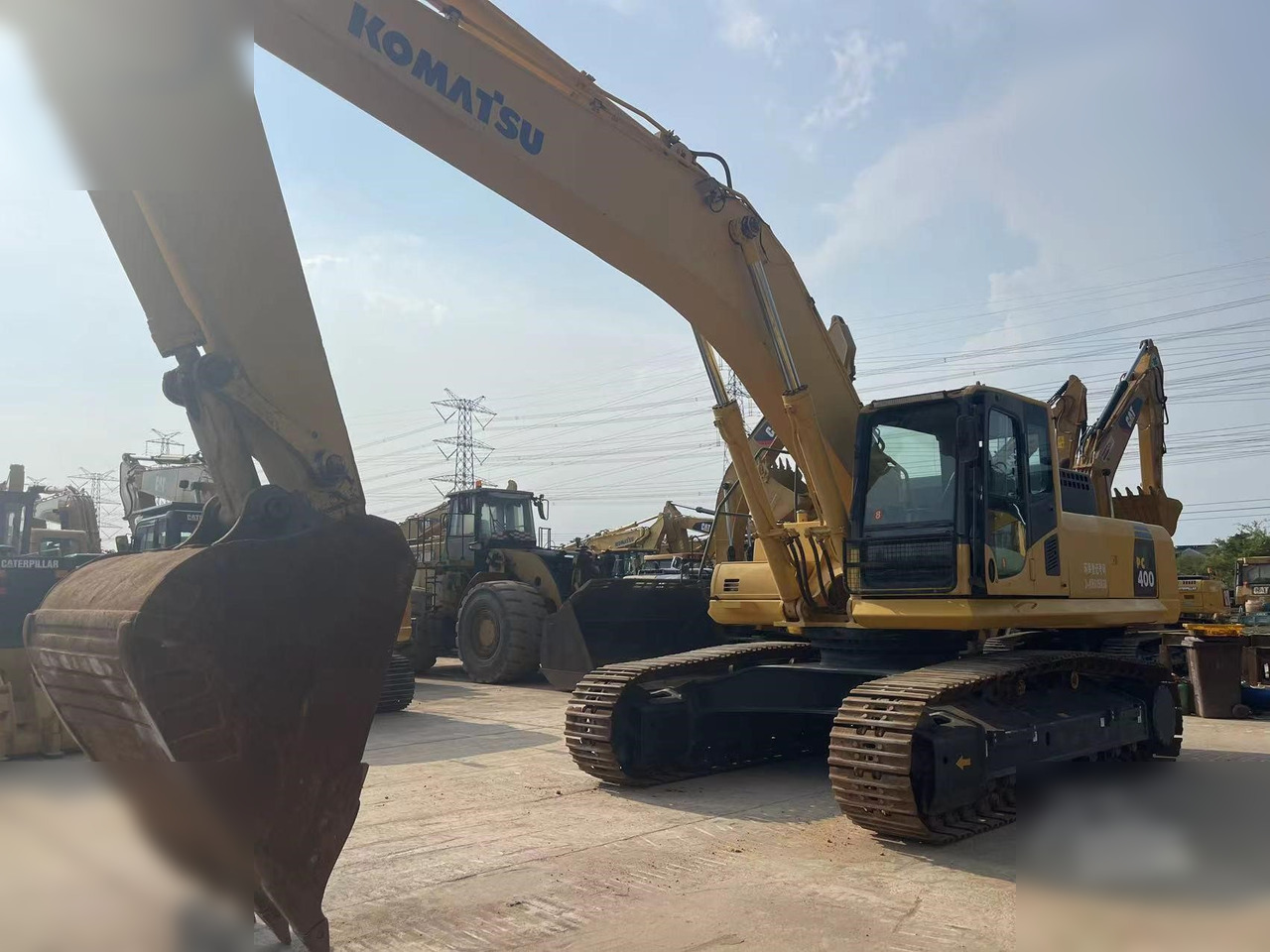 KOMATSU PC400-8R - Pelle sur chenille: photos 4 KOMATSU PC400-8R - Pelle sur chenille: photos 4