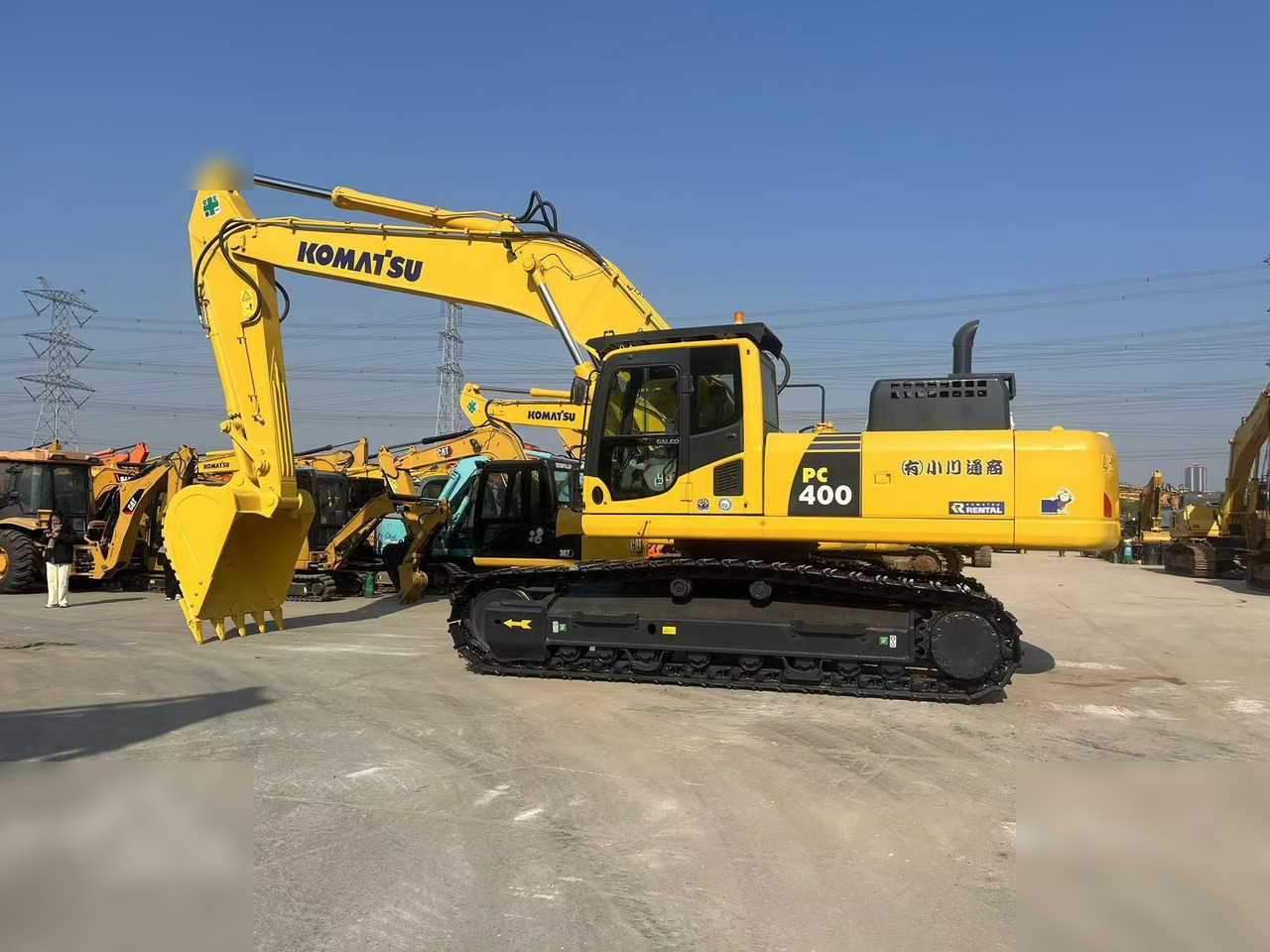 KOMATSU PC400-8R - Pelle sur chenille: photos 1 KOMATSU PC400-8R - Pelle sur chenille: photos 1