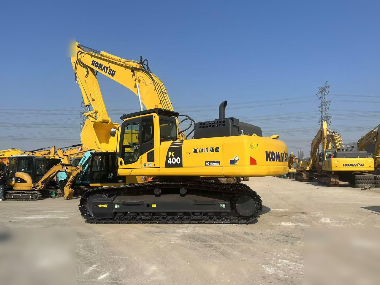 KOMATSU PC400-8R - Pelle sur chenille: photos 2 KOMATSU PC400-8R - Pelle sur chenille: photos 2