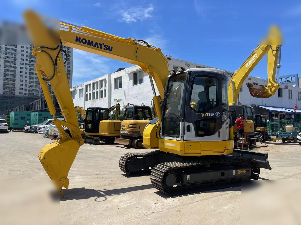 KOMATSU PC78US-6 - Pelle sur chenille: photos 1 KOMATSU PC78US-6 - Pelle sur chenille: photos 1