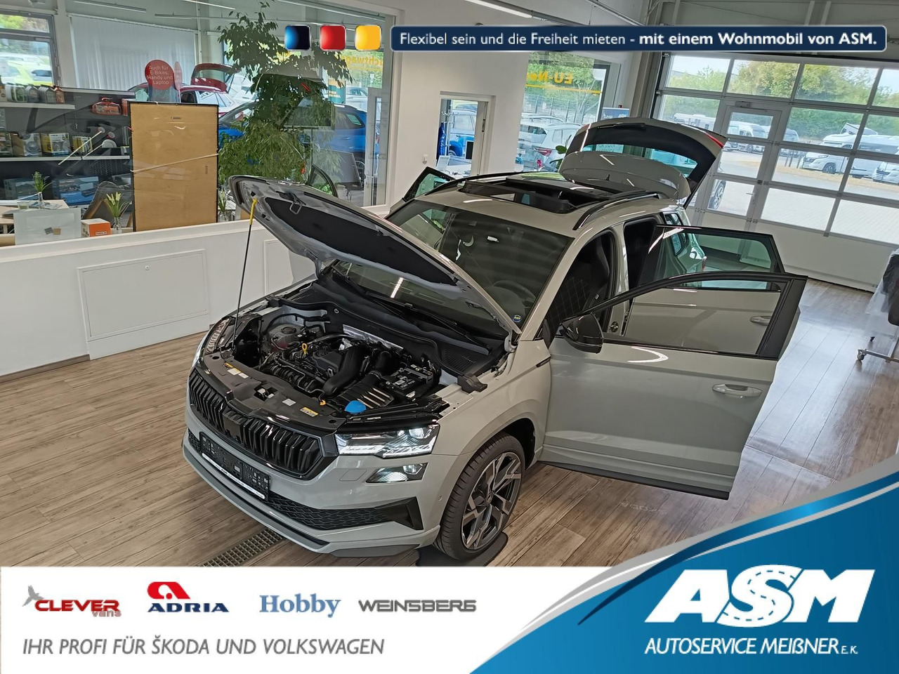 Skoda Karoq Sportline 1,5 TSI DSG*AHK*PSD*STD.HZG*NAVI - SUV: photos 1 Skoda Karoq Sportline 1,5 TSI DSG*AHK*PSD*STD.HZG*NAVI - SUV: photos 1