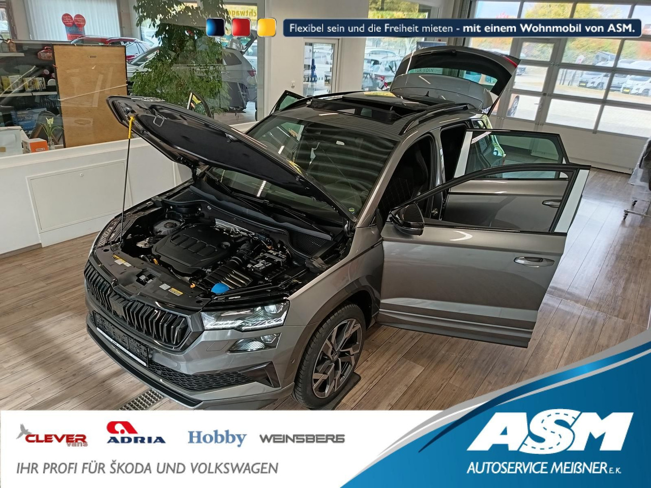 Skoda Karoq Sportline 2,0 TDI 4x4*AHK*PSD*STD.HZG*DCC* - SUV: photos 1 Skoda Karoq Sportline 2,0 TDI 4x4*AHK*PSD*STD.HZG*DCC* - SUV: photos 1