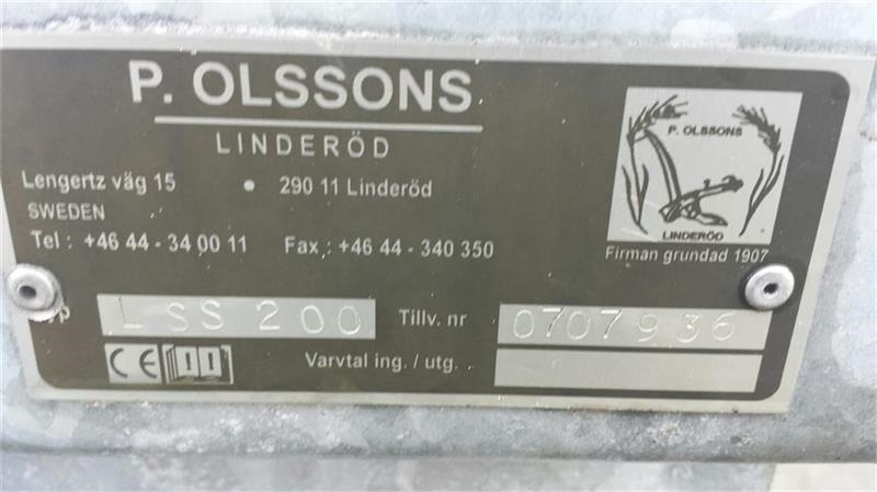 - - - P Olssons. LSS 200 - Epandeur de sable pour Véhicule de voirie/ Spécial: photos 4 - - - P Olssons. LSS 200 - Epandeur de sable pour Véhicule de voirie/ Spécial: photos 4