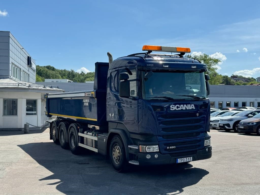 Scania R 490 8x4*4 Tippbil - Camion benne: photos 3 Scania R 490 8x4*4 Tippbil - Camion benne: photos 3