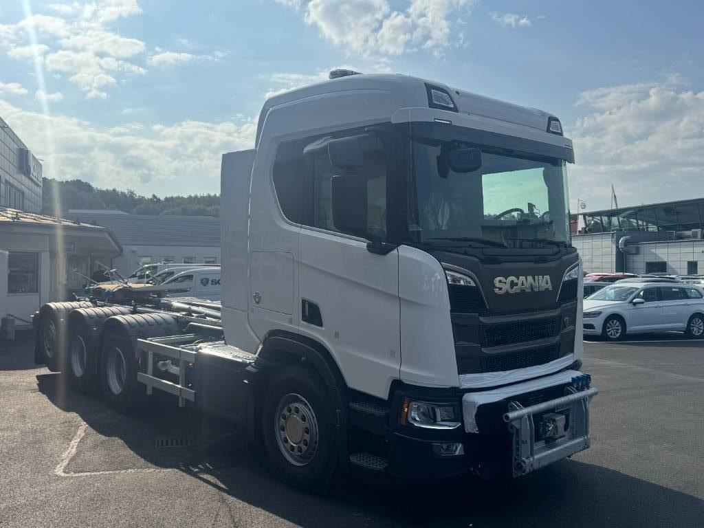 Scania R 580 8x4*4 Joab med frontplog & sidoplogsfäste  - Camion ampliroll: photos 3 Scania R 580 8x4*4 Joab med frontplog & sidoplogsfäste  - Camion ampliroll: photos 3
