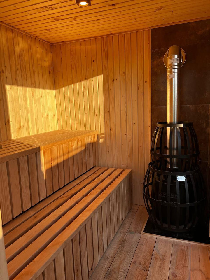 IDEX Sauna 200x220x200 cm – Compact Outdoor or Indoor Sauna Cabin Mobile Sauna - Carrosserie/ Conteneur: photos 4 IDEX Sauna 200x220x200 cm – Compact Outdoor or Indoor Sauna Cabin Mobile Sauna - Carrosserie/ Conteneur: photos 4