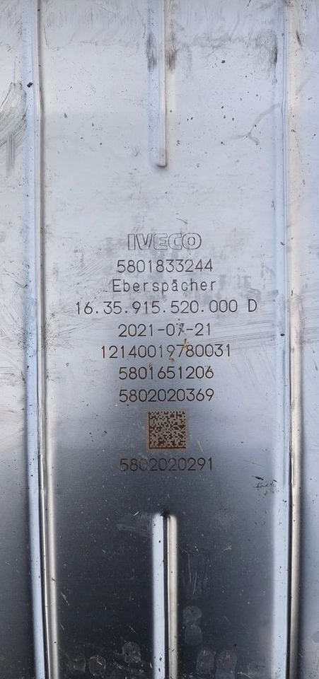IVECO EUROCARGO EURO 6 KATALIZATOR TŁUMIK NOWY 5801833244 - Catalyseur pour Camion: photos 3 IVECO EUROCARGO EURO 6 KATALIZATOR TŁUMIK NOWY 5801833244 - Catalyseur pour Camion: photos 3