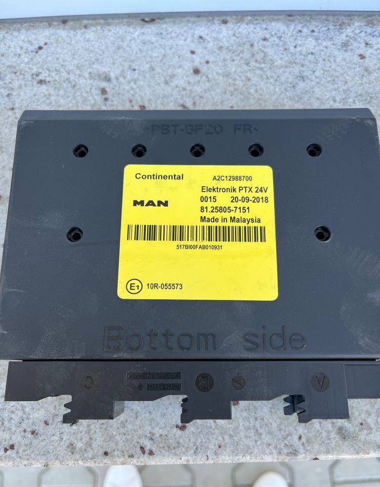 Sterownik PTX MAN TGX TGS euro 6 komputer - Bloc de gestion pour Camion: photos 1 Sterownik PTX MAN TGX TGS euro 6 komputer - Bloc de gestion pour Camion: photos 1