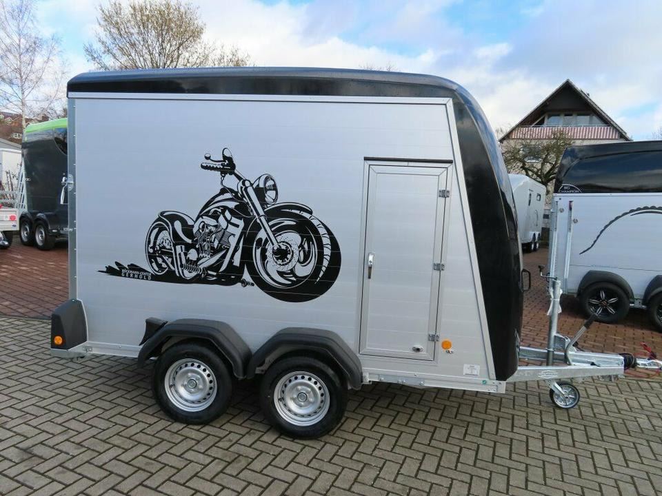 Böckmann KT-PB-AL Kofferanhänge Flügeltür PKW Anhänger - Remorque pour moto: photos 4 Böckmann KT-PB-AL Kofferanhänge Flügeltür PKW Anhänger - Remorque pour moto: photos 4
