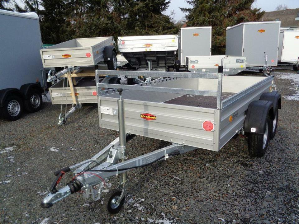 Böckmann PKW-Anhänger, 2000 kg, Tandem - Remorque plateau: photos 5 Böckmann PKW-Anhänger, 2000 kg, Tandem - Remorque plateau: photos 5