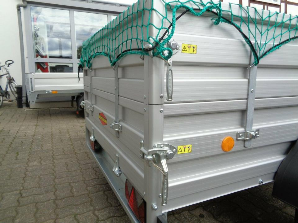 Böckmann PKW-Anhänger, 750 kg, Kastenaufsatz, Containernetz - Remorque voiture: photos 5 Böckmann PKW-Anhänger, 750 kg, Kastenaufsatz, Containernetz - Remorque voiture: photos 5