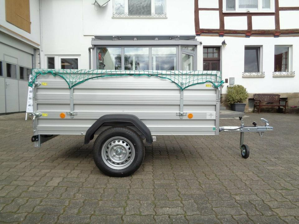 Böckmann PKW-Anhänger, 750 kg, Kastenaufsatz, Containernetz - Remorque voiture: photos 3 Böckmann PKW-Anhänger, 750 kg, Kastenaufsatz, Containernetz - Remorque voiture: photos 3