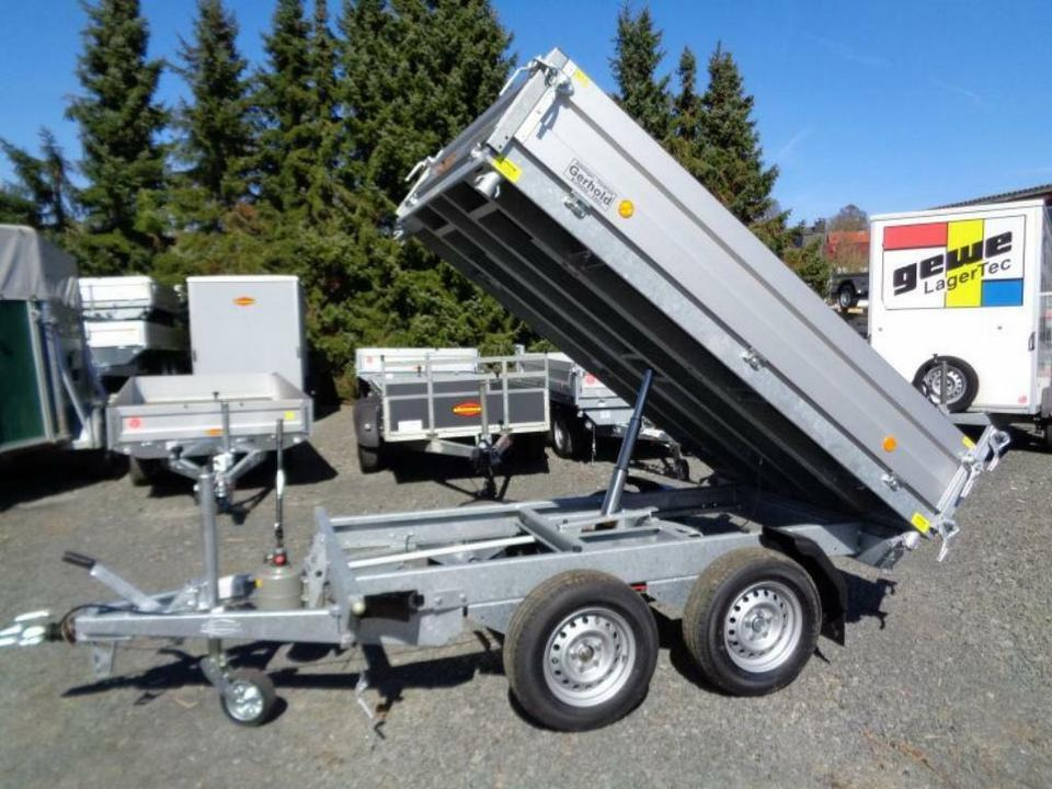 Böckmann PKW-Anhänger, Dreiseitenkipper, 2,7 to. - Remorque benne: photos 2 Böckmann PKW-Anhänger, Dreiseitenkipper, 2,7 to. - Remorque benne: photos 2