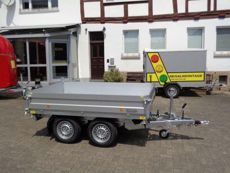 Böckmann PKW-Anhänger, Dreiseitenkipper, 2,7 to - Remorque benne: photos 4 Böckmann PKW-Anhänger, Dreiseitenkipper, 2,7 to - Remorque benne: photos 4