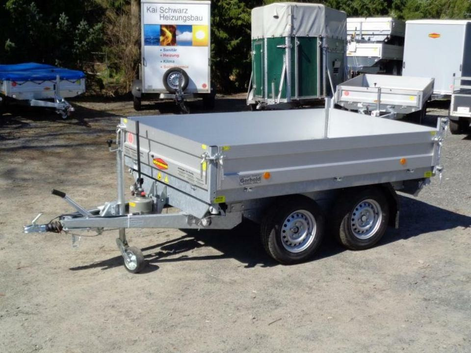 Böckmann PKW-Anhänger, Dreiseitenkipper, 2,7 to. - Remorque benne: photos 3 Böckmann PKW-Anhänger, Dreiseitenkipper, 2,7 to. - Remorque benne: photos 3