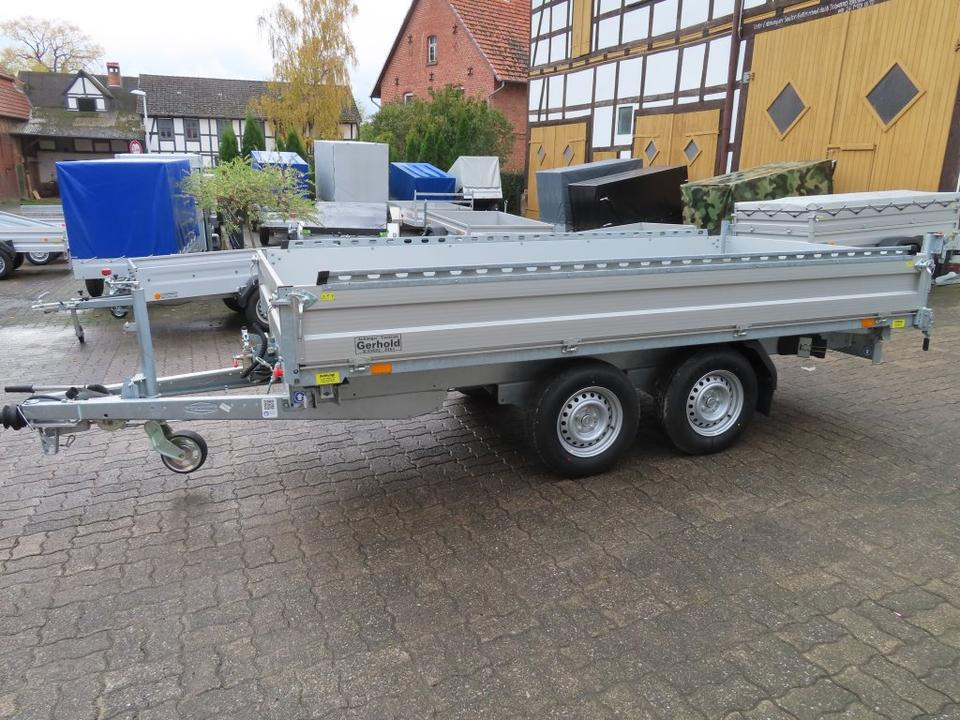 Böckmann, PKW Anhänger,Dreiseitenkipper, 3,5 to. Elektrokipper - Remorque benne: photos 4 Böckmann, PKW Anhänger,Dreiseitenkipper, 3,5 to. Elektrokipper - Remorque benne: photos 4