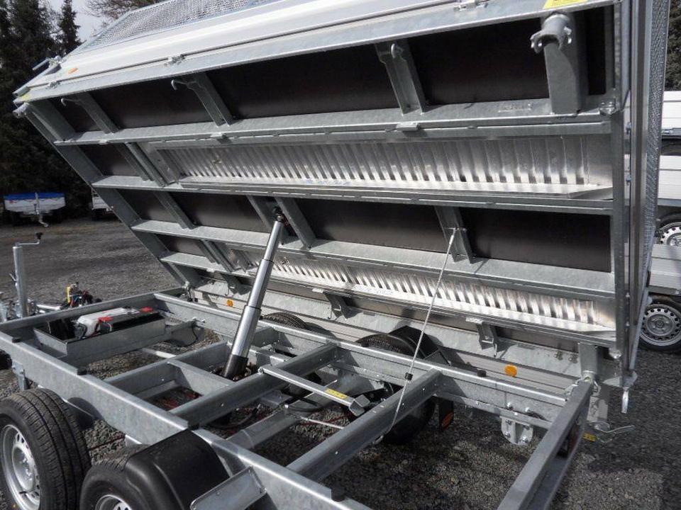 Böckmann PKW-Anhänger, Elektro-Dreiseitenkipper, 3,5to. - Remorque benne: photos 5 Böckmann PKW-Anhänger, Elektro-Dreiseitenkipper, 3,5to. - Remorque benne: photos 5