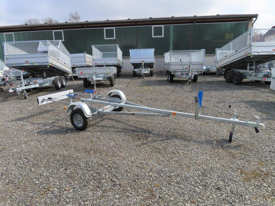 Remorque bateau Böckmann, TPV, Bootstrailer, 550 kg, Stützrad, 100 km/h: photos 1