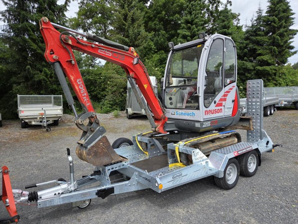 Brian James Digger Plant 3,5t Baumaschinentransporter Minibagger - Remorque porte engin: photos 1 Brian James Digger Plant 3,5t Baumaschinentransporter Minibagger - Remorque porte engin: photos 1