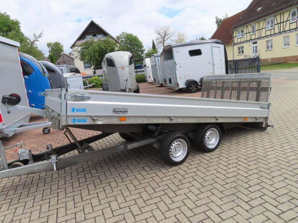 Hapert PKW-Anhänger Maschinentransporter Kippbar 3,5t Bordwände - Remorque benne: photos 1 Hapert PKW-Anhänger Maschinentransporter Kippbar 3,5t Bordwände - Remorque benne: photos 1