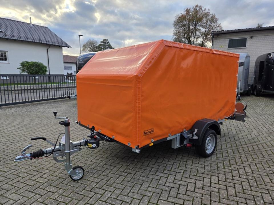 PKW Anhänger Unsinn Absenkanhänger 100 km/h Alubordwände Plane - Remorque voiture: photos 3 PKW Anhänger Unsinn Absenkanhänger 100 km/h Alubordwände Plane - Remorque voiture: photos 3