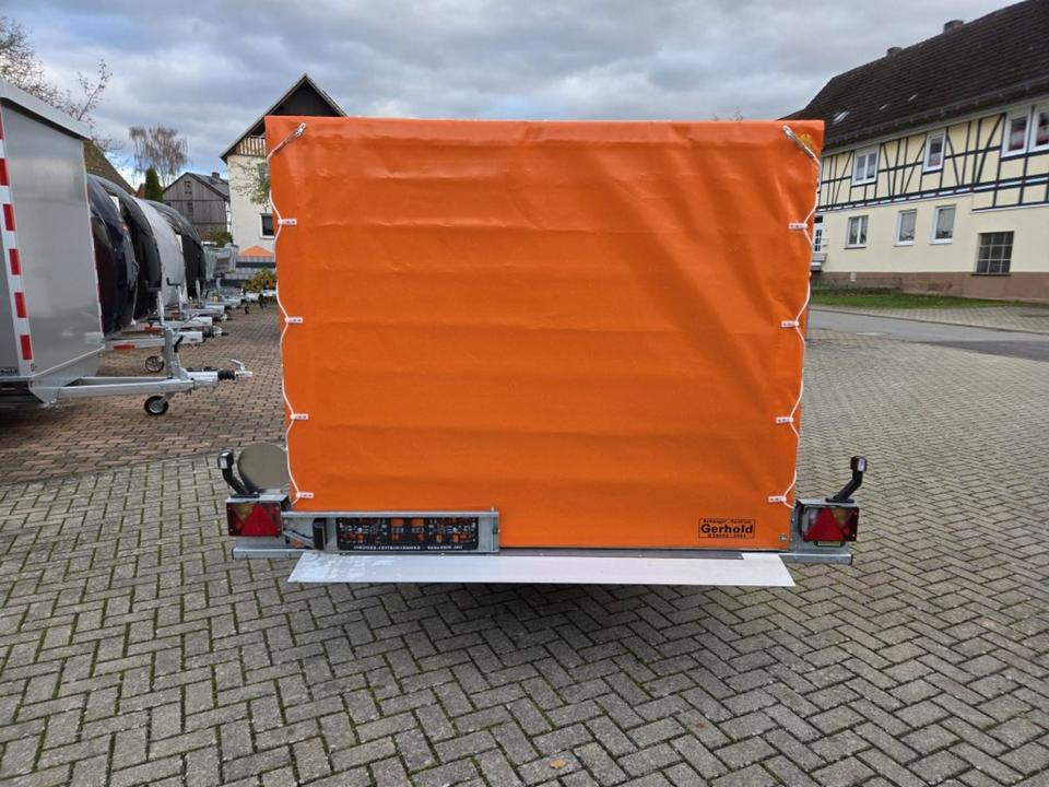 PKW Anhänger Unsinn Absenkanhänger 100 km/h Alubordwände Plane - Remorque voiture: photos 4 PKW Anhänger Unsinn Absenkanhänger 100 km/h Alubordwände Plane - Remorque voiture: photos 4