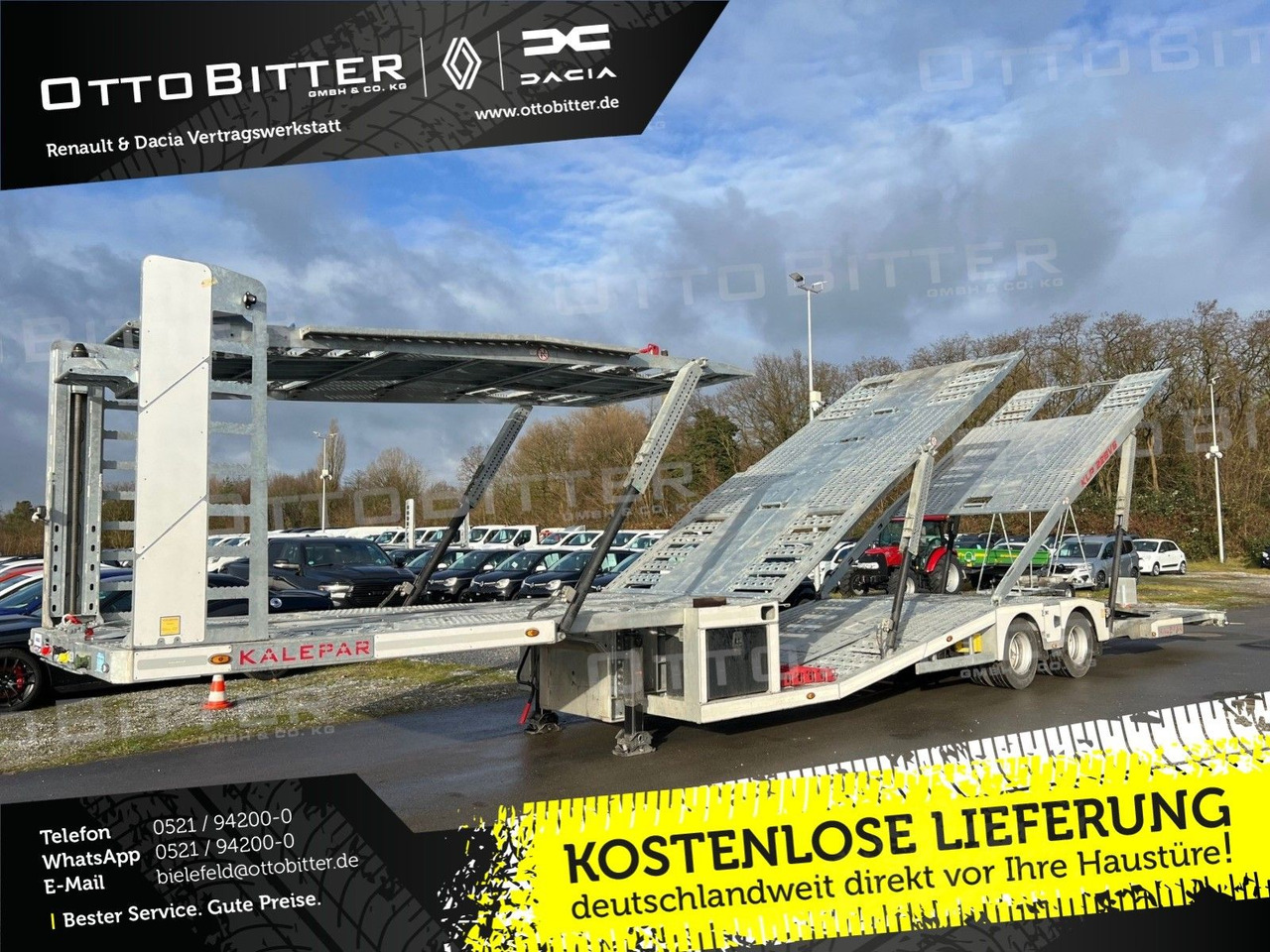 KALEPAR KLP228V6 6er-Autotransporter VDI2700 - Semi-remorque porte-voitures: photos 1 KALEPAR KLP228V6 6er-Autotransporter VDI2700 - Semi-remorque porte-voitures: photos 1