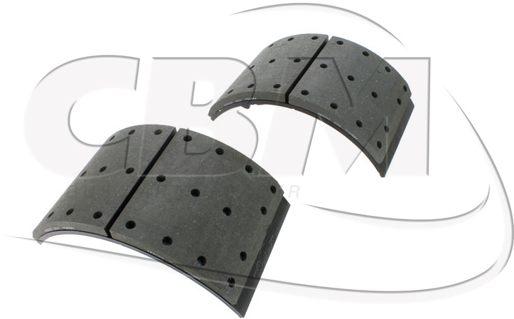 MERITOR 2 REAR FURNISHED SHOES KIT - MAN (81521606020) - Étrier de frein pour Bus: photos 1 MERITOR 2 REAR FURNISHED SHOES KIT - MAN (81521606020) - Étrier de frein pour Bus: photos 1