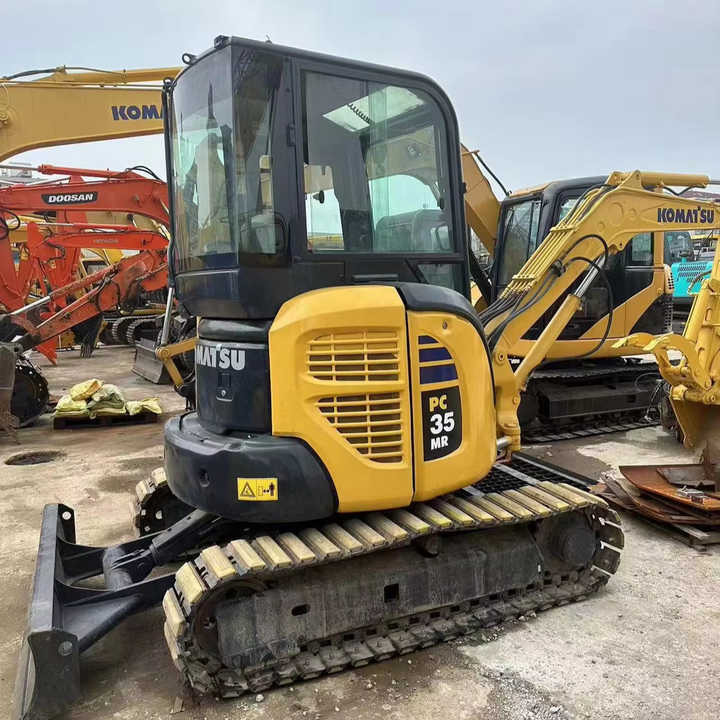 CE/EPA Certified! Komatsu Pc 35 Used Excavator komatsu Pc35 Mini 3 Ton Crawler Excavator with Rubber Track for Sale - Mini pelle: photos 1 CE/EPA Certified! Komatsu Pc 35 Used Excavator komatsu Pc35 Mini 3 Ton Crawler Excavator with Rubber Track for Sale - Mini pelle: photos 1