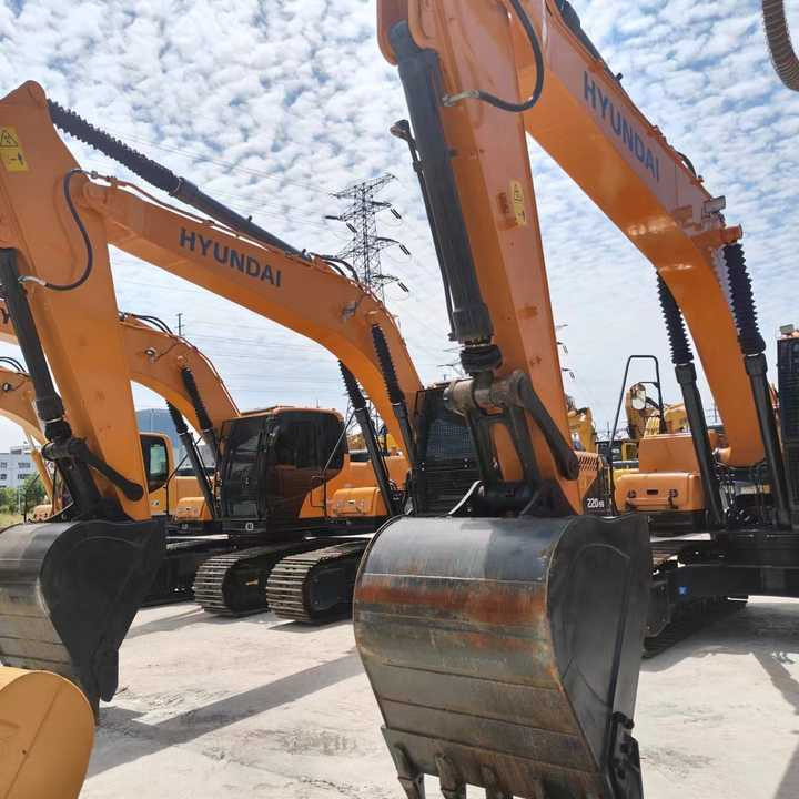 Used hyundai 220-9 Excavator with Good Performance for Sale - Pelle sur chenille: photos 2 Used hyundai 220-9 Excavator with Good Performance for Sale - Pelle sur chenille: photos 2