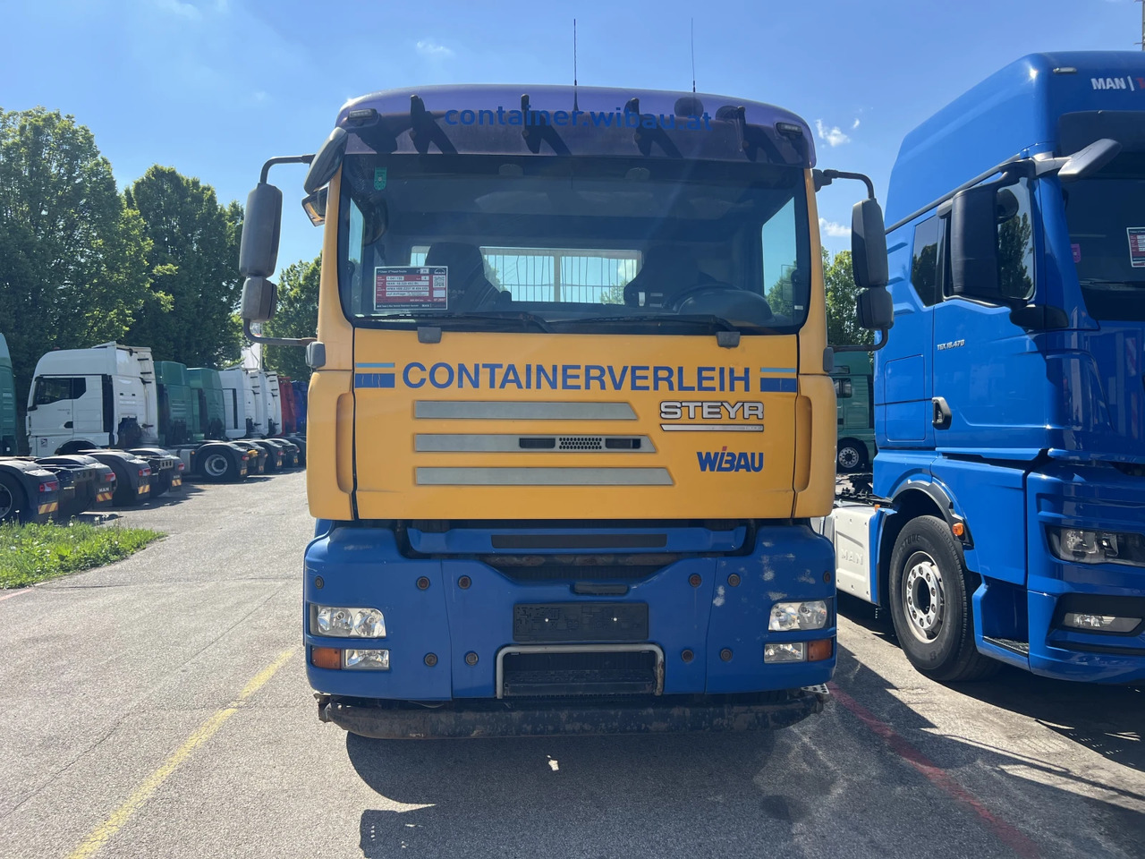 Man Tga 18.320, Контейноровоз, Нов внос - Camion multibenne: photos 4 Man Tga 18.320, Контейноровоз, Нов внос - Camion multibenne: photos 4